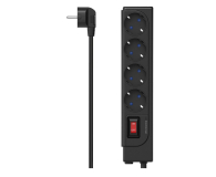HAMA LISTWA ANTYPRZEPIĘCIOWA 4x SCHUKO 1,5M 2500W - 1313456 - zdjęcie 3